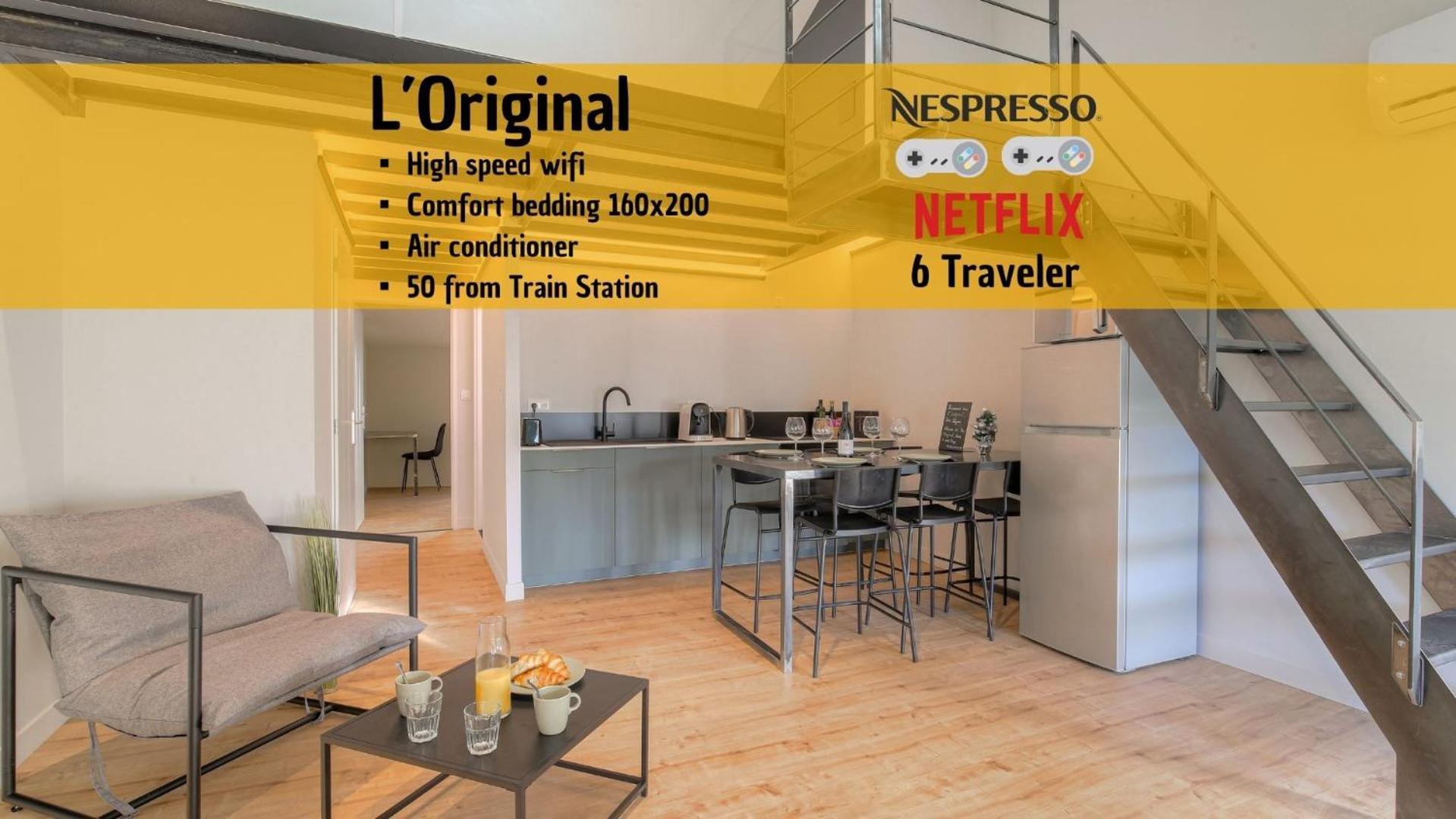 L Original - Travelhome - Free Wifi - 6 Travelers Villefranche-sur-Saône المظهر الخارجي الصورة